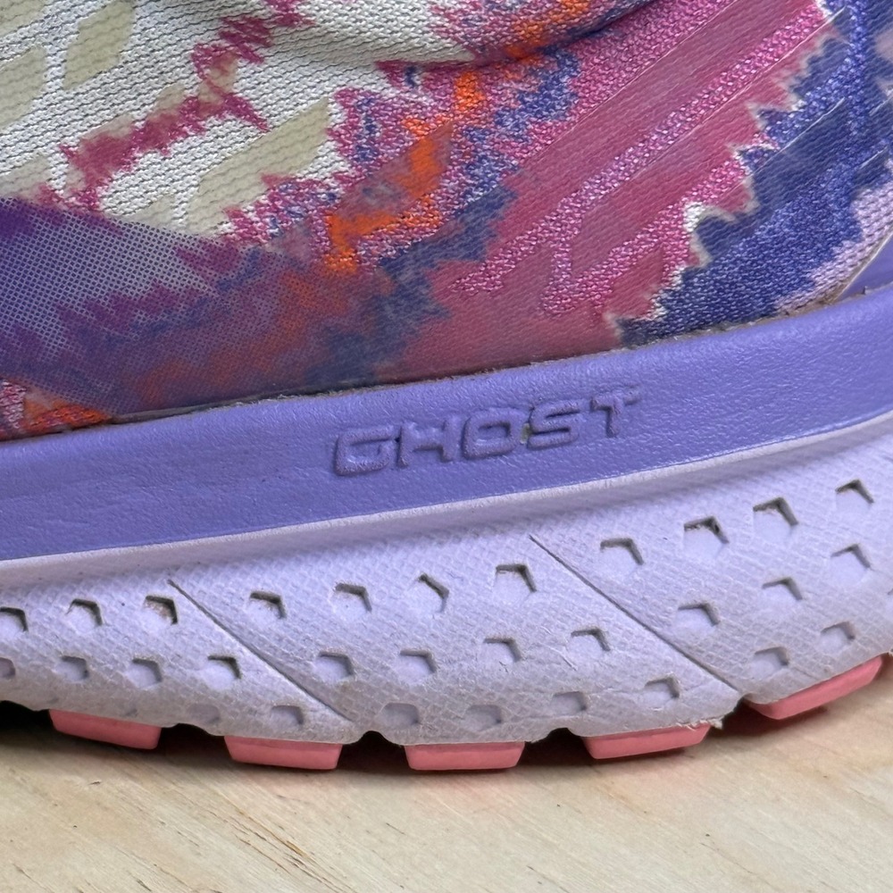 Brooks Ghost 13 Unity Together Purple Pink Running Shoes 1203381B563 Womens 9 - Picture 5 of 16